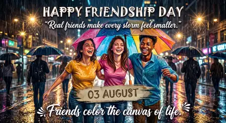 Free Friendship Day 2026 Editable Template Image Download