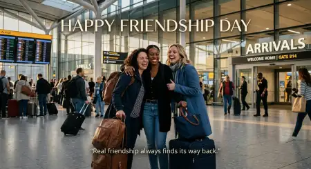 Free Friendship Day 2026 Emotional Friendship Quotes Image Download