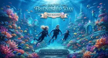 Free Friendship Day 2026 Event Poster Image Download