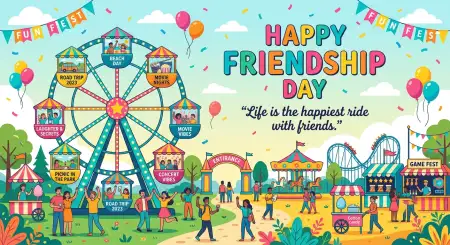 Free Friendship Day 2026 Festival Graphics Image Download