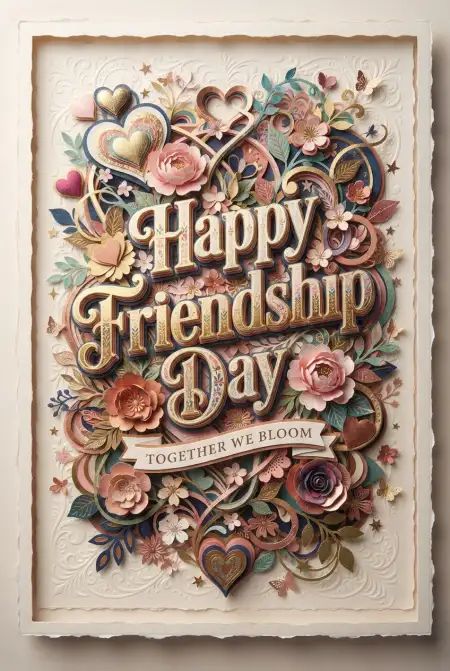 Friendship Day 2026 Friendship Day Card Ideas - Free Card Download