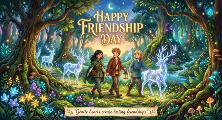 Free Friendship Day 2026 Friendship Illustration Image Download
