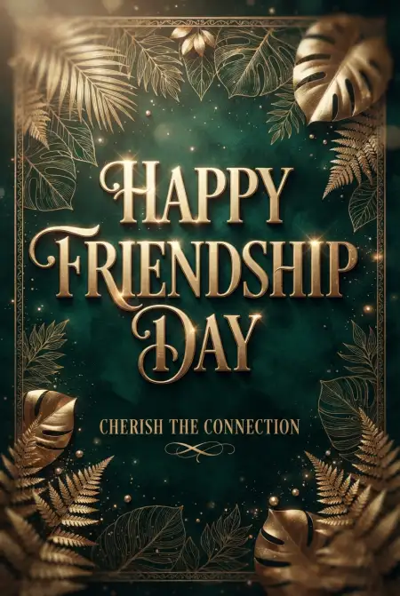 Friendship Day 2026 Greeting Card - Free Card Download