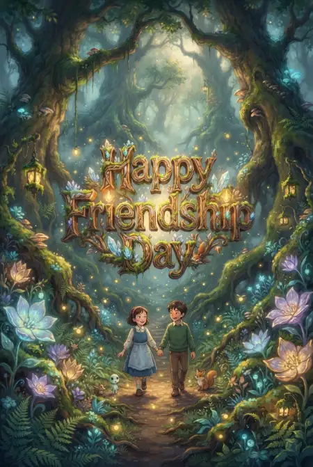 Free Friendship Day 2026 Happy Moments Artwork Image Download