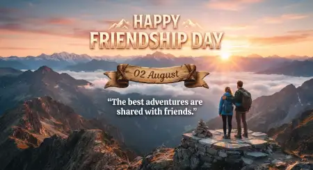 Free Friendship Day 2026 Inspirational Quotes Image Download