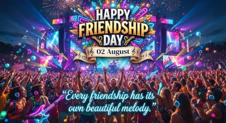 Free Friendship Day 2026 Party Banner Image Download