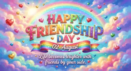 Free Friendship Day 2026 Printable Social Media Graphics Image Download