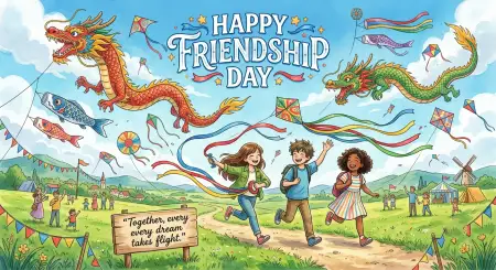 Free Friendship Day 2026 School Celebration Image Download
