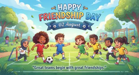Free Friendship Day 2026 Web Banner Image Download