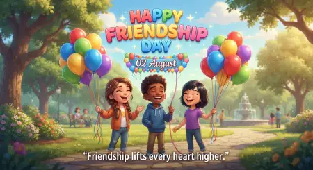 Free Friendship Day 2026 Website Hero Banner Image Download