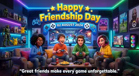 friendship day 2026 youtube thumbnail