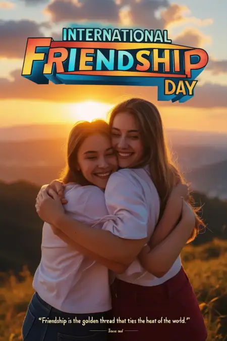 Friendship Day Drawing Images Download - Free International Friendship Day Download
