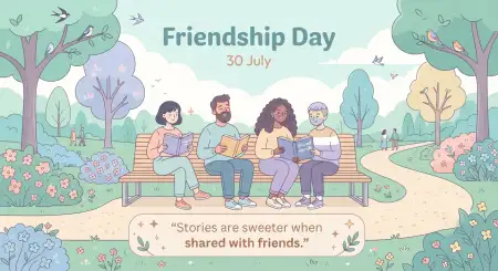 Free Friendship Day Icon Set Background Image Download
