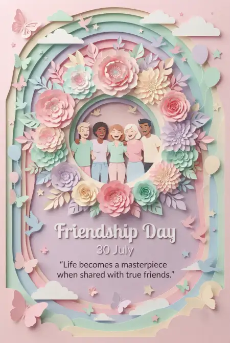 Free Friendship Day Photo Frame Png Background Image Download