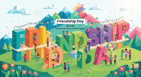 Free Friendship Day Premium Vector Background Image Download
