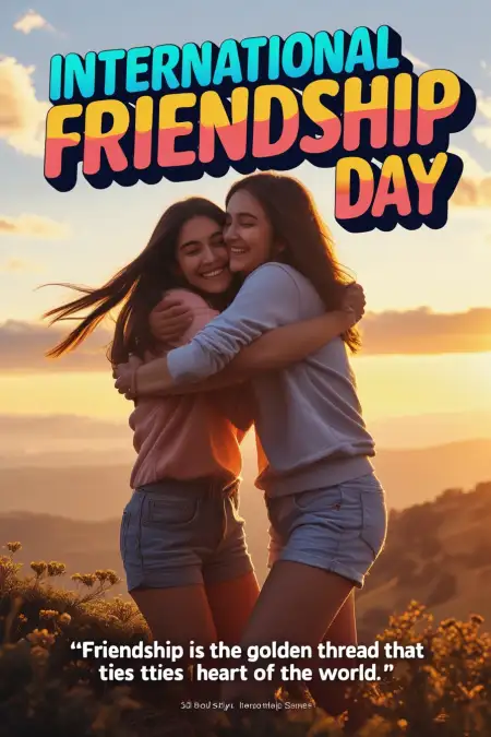 Friendship Day Transparent Background Png - Free International Friendship Day Download