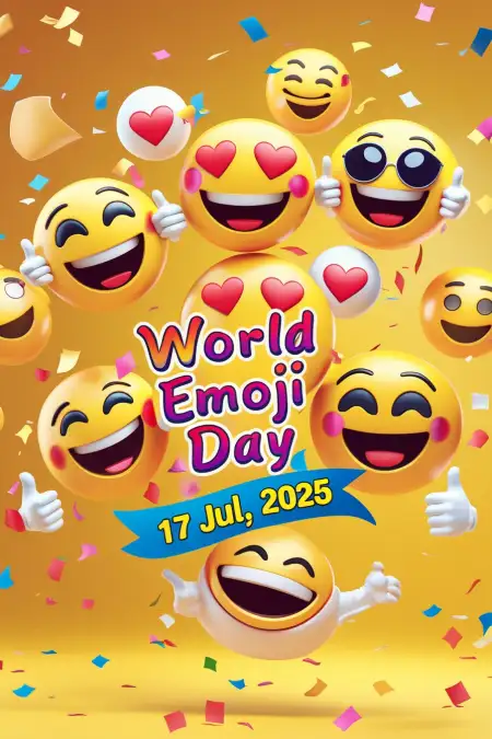 Funny Emoji Day Pictures With Text - Free World Emoji Day Download