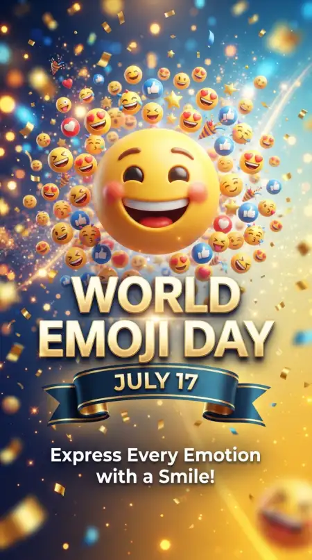 Free Funny Emojis For World Emoji Day Image Download