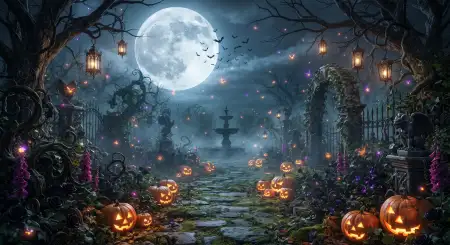 funny halloween background 2026 - Halloween Background 2026