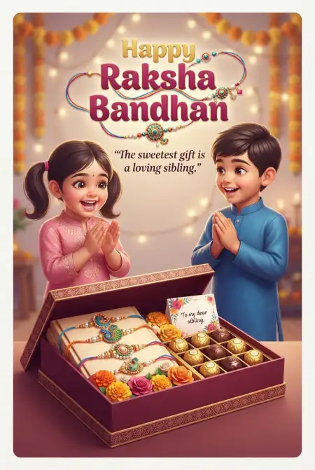 Funny Raksha Bandhan Wishes 2026 - Free Happy Raksha Bandhan Wishes 2026 Download