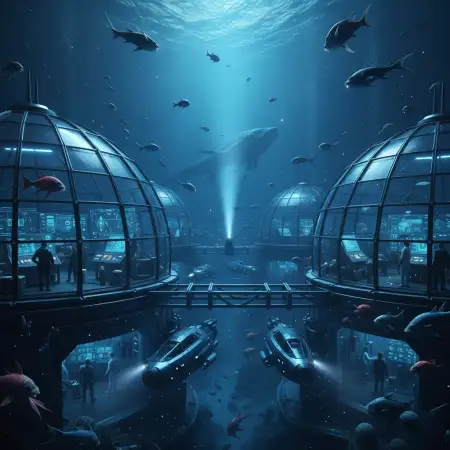 Free Future Technology Concept Art Background Download