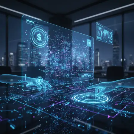 Free Future Technology Data Science Background Download