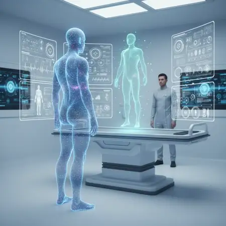 Free Future Technology Human Augmentation Background Download