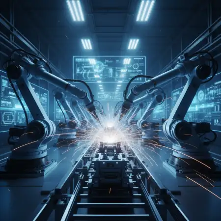 Free Future Technology Smart Machines Background Download