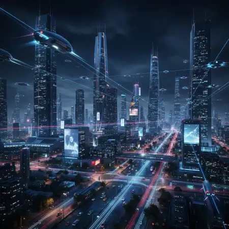 Free Future Technology Trends 2030 Background Download