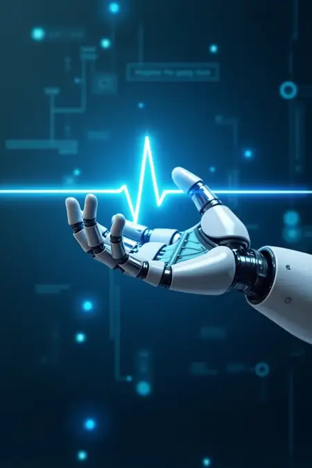 Futuristic AI Medical Healthcare Background - Free Medical Background Download