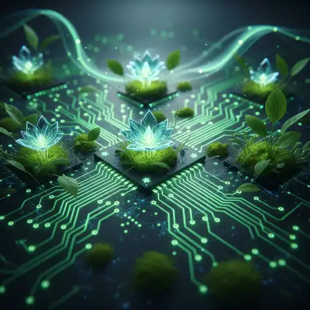 Futuristic It Technology Background 2 - Free Tech Background Download