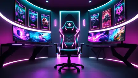 Gaming Room Background Hd Jpg - Free Background Download