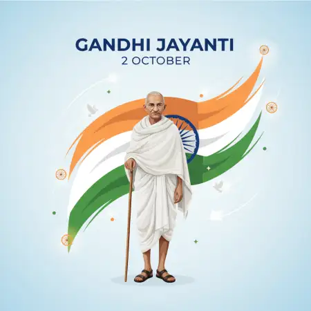 Gandhi Jayanti 2 October Background Image - Free Background Download