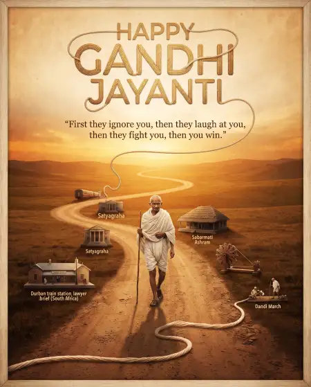 gandhi jayanti 2026 background - Gandhi Jayanti 2026