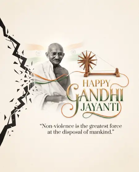 gandhi jayanti 2026 facebook post - Gandhi Jayanti 2026