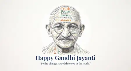 gandhi jayanti 2026 greeting images with quotes - Gandhi Jayanti 2026 Wishes