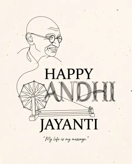gandhi jayanti 2026 instagram post design - Gandhi Jayanti 2026