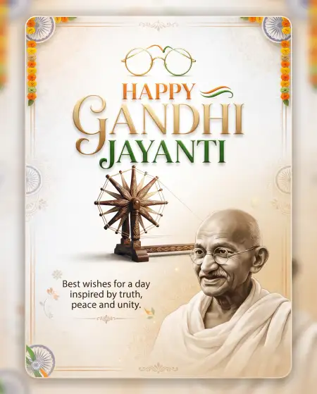 gandhi jayanti instagram post 2026 - Gandhi Jayanti 2026