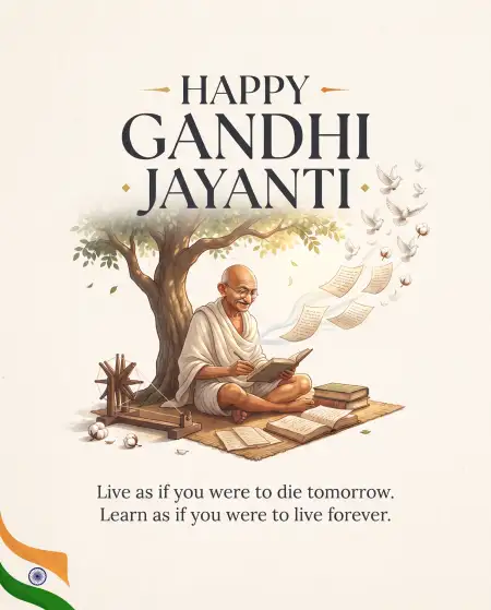 gandhi jayanti message for students 2026 - Gandhi Jayanti 2026
