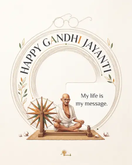 gandhi jayanti quotes 2026 for social media - Gandhi Jayanti 2026