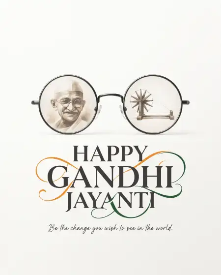 gandhi jayanti spectacles png 2026 - Gandhi Jayanti 2026
