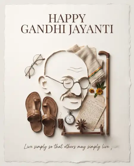 gandhi jayanti wishes 2026 for facebook - Gandhi Jayanti 2026