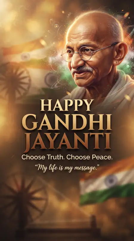 gandhi jayanti wishes 2026 for friends - Gandhi Jayanti Wishes 2026