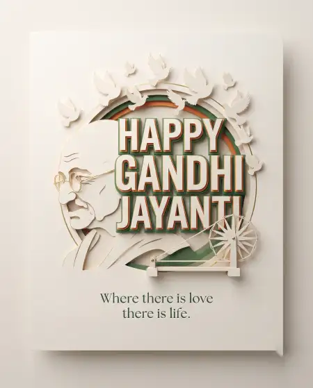 gandhi jayanti wishes 2026 for instagram - Gandhi Jayanti 2026