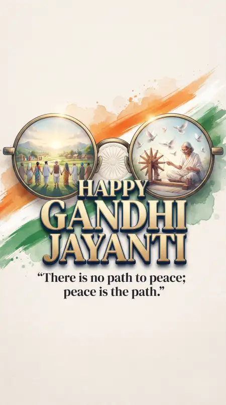 gandhi jayanti wishes for peace and unity 2026