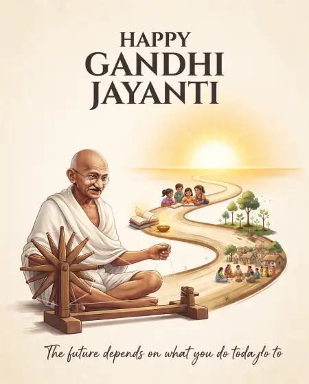 gandhi jayanti wishes for school 2026 - Gandhi Jayanti 2026