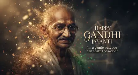 gandhi jayanti wishes with love and peace quotes 2026
