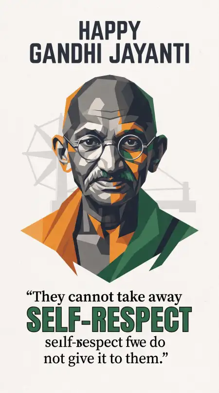 gandhi jayanti wishes with mahatma gandhi quotes 2026 - Gandhi Jayanti Wishes 2026 Vector