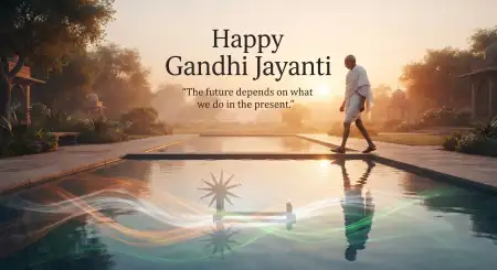 gandhi jayanti wishes with quotes 4k images 2026 - Gandhi Jayanti Wishes With Quotes 2026