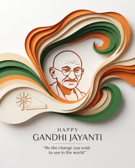 gandhi jayanti wishes with quotes for friends 2026 - Gandhi Jayanti Wishes With Quotes 2026